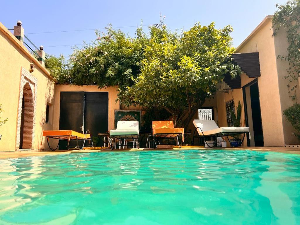 Riad Rime Garden Marrakech Lagouassem Extérieur photo