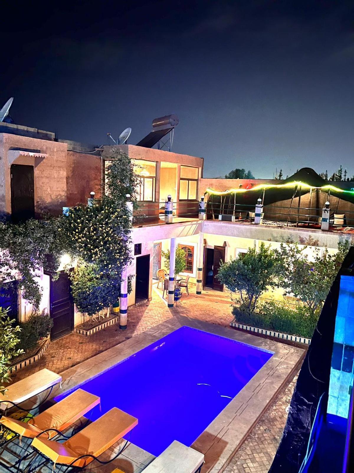 Riad Rime Garden Marrakech Lagouassem Extérieur photo